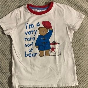 Paddington Kids White Bear Graphic T-Shirt